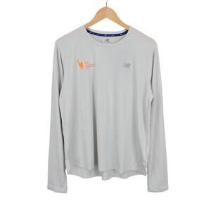 New Balance Women's New York City Marathon 2024 Grey Long Sleeve Size XL NWT